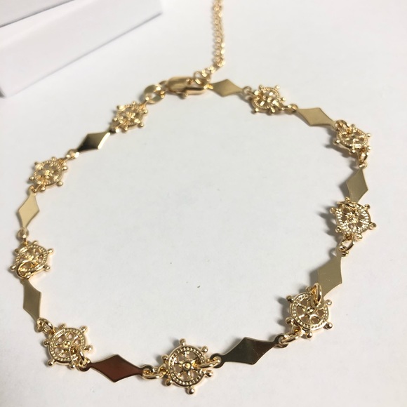 18k Gold Filled Anklet - Picture 4 of 10